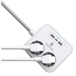 Síťový adaptér Viking AC23, rozbočovač, 5 výstupov VAC23