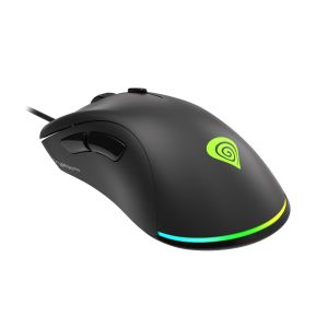Genesis herná optická myš KRYPTON 200/RGB/6400 DPI/Herná/Optická/6 000 DPI/Drátová USB/Čierna NMG-1713
