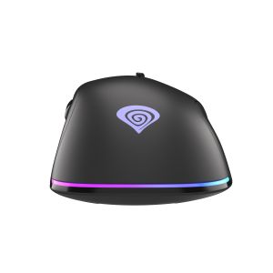 Genesis herná optická myš KRYPTON 200/RGB/6400 DPI/Herná/Optická/6 000 DPI/Drátová USB/Čierna NMG-1713