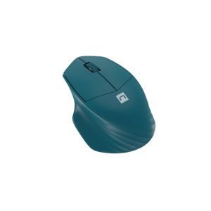 Natec optická myš SISKIN 2/Kancelárska/Optická/Pre pravákov/1 600 DPI/USB+BT/Modrá NMY-1971