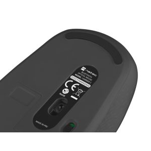 Natec optická myš HARRIER 2/1600 DPI/Kancelárska/Optická/1 600 DPI/Bezdrôtová Bluetooth/Čierna NMY-1960