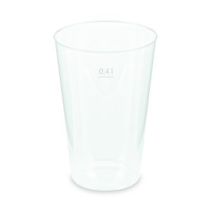 Pohár vratný (PP) opakovane použiteľný Ø86mm 0,4L [50 ks]