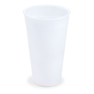 Pohár (PP) opakovane použiteľný priehľadný Ø90mm 0,5L [10 ks]