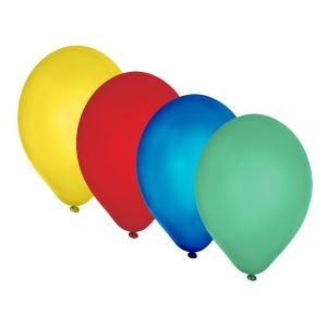 Nafukovací balónik farebný mix Ø30cm `L` [10 ks]