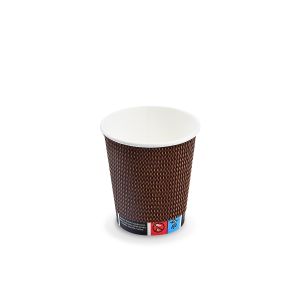 Papierový pohár (PAP/PE) PREMIUM Ø80mm 280ml `0,2L/8oz/M` [25 ks]