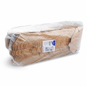 Food box (PAP/PE) nepremastiteľný kraft `L` 195 x 138 x 48 mm 1400ml [50 ks]