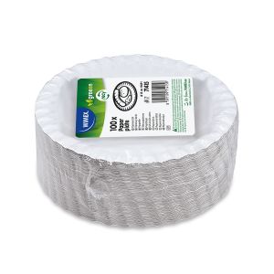 Papierový tanier (PAP-Recy) biely Ø15cm [100 ks]