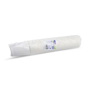 Papierový pohár (FSC Mix/PE) biely Ø90mm 420ml `0,3L/12oz/L` [50 ks]