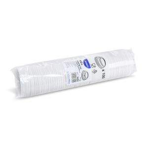 Viečko vypuklé (PS) biele pre pohár Ø90mm [100 ks]