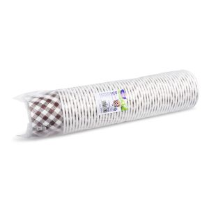 Papierová miska (FSC Mix/PE) biela Ø115mm 500ml `M` [50 ks]