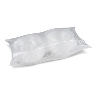 Šalátová miska (PP) s viečkom na dressing misku priehľadná 2100ml [25 ks]
