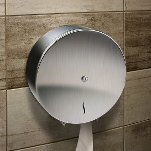 Toaletný papier (FSC Mix) 2vrstvý biely `JUMBO` Ø23cm 170m 755 útržkov [6 ks]
