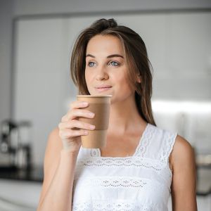 Manžeta papierová pre pohár Ø90mm [100 ks]