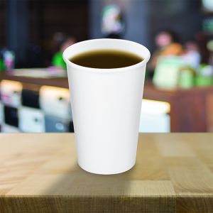 Papierový pohár (PAP/PE) biely Ø80mm 330ml `0,3L/10oz/ML` [10 ks]