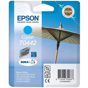 Cartridge Epson T0442, azúrová (cyan), originál