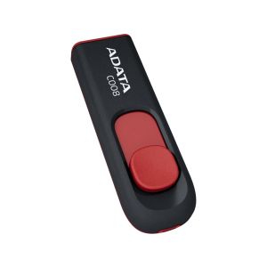 32GB USB ADATA C008 černo/červená (potlač) AC008-32G-RKD