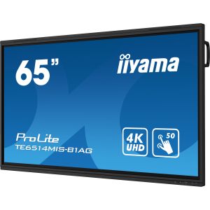 65" iiyama TE6514MIS-B1AG: VA, 4K, 50P, USB-C TE6514MIS-B1AG