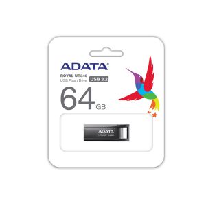 ADATA UR340/64GB/100MBps/USB 3.2/USB-A/Čierna AROY-UR340-64GBK