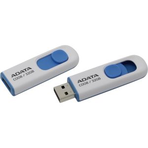 ADATA C008/32GB/USB 2.0/USB-A/Modrá AC008-32G-RWE