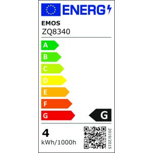 EMOS LED ŽIAROVKA CLASSIC MR16 3,8 W (30 W) 320lm GU10 WW 1525730200