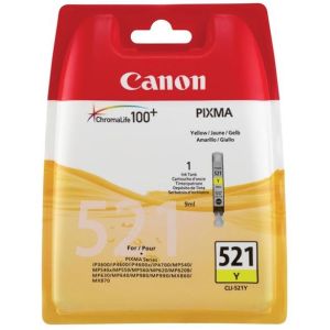 Cartridge Canon CLI-521Y, žltá (yellow), originál