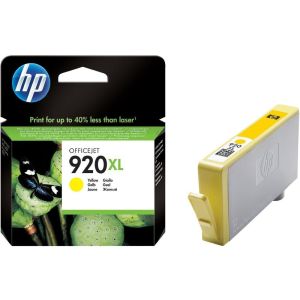 Cartridge HP 920 XL (CD974AE), žltá (yellow), originál