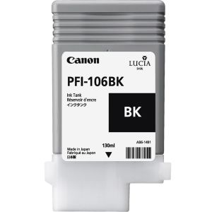 Cartridge Canon PFI-106BK, čierna (black), originál