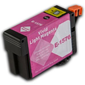 Cartridge Epson T1576, svetlá purpurová (light magenta), alternatívny