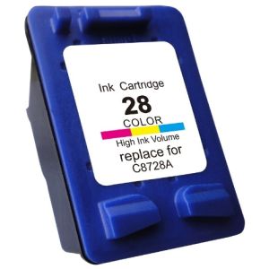 Cartridge HP 28 (C8728AE), farebná (tricolor), alternatívny