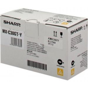 Toner Sharp MX-C30GTY, žltá (yellow), originál