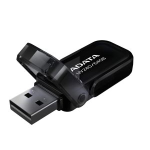 ADATA UV240/64GB/USB 2.0/USB-A/Čierna AUV240-64G-RBK