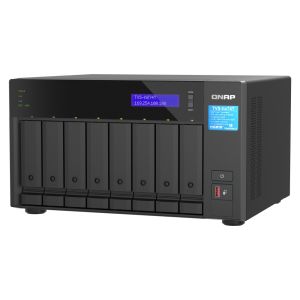 QNAP TVS-h874T-i7-32G (12core, ZFS, 32GB RAM, 8x SATA, 2x M.2 NVMe, 2x 2,5GbE, 2x Thunderbolt 4) TVS-h874T-i7-32G