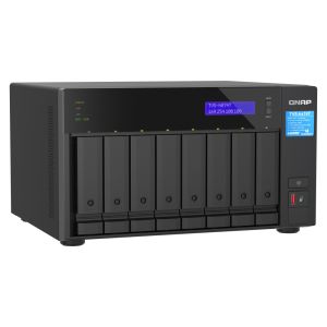 QNAP TVS-h874T-i7-32G (12core, ZFS, 32GB RAM, 8x SATA, 2x M.2 NVMe, 2x 2,5GbE, 2x Thunderbolt 4) TVS-h874T-i7-32G