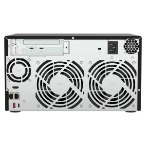 QNAP TVS-h874T-i7-32G (12core, ZFS, 32GB RAM, 8x SATA, 2x M.2 NVMe, 2x 2,5GbE, 2x Thunderbolt 4) TVS-h874T-i7-32G