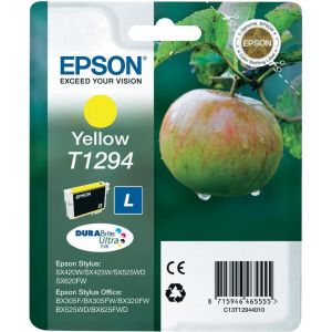 Cartridge Epson T1294, žltá (yellow), originál