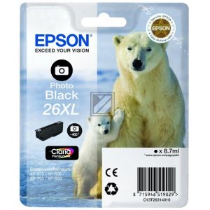 Cartridge Epson T2631 (26XL), foto čierna (photo black), originál
