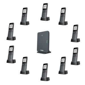 Yealink W71P DECT základová stanica a rúčka, 1,8" černobiely disp., až 10 rúčok W71P