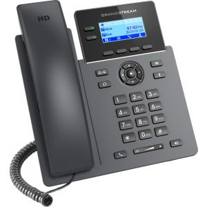 Grandstream GRP2602P SIP telefón, 2,21" LCD podsv. displej, 4 SIP účty, 2x100Mbit port, PoE GRP2602P