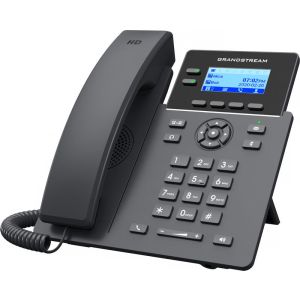 Grandstream GRP2602P SIP telefón, 2,21" LCD podsv. displej, 4 SIP účty, 2x100Mbit port, PoE GRP2602P