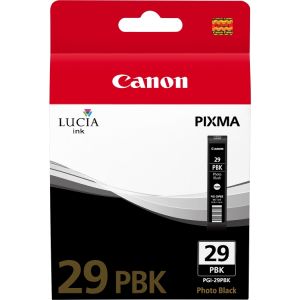 Cartridge Canon PGI-29PBK, foto čierna (photo black), originál