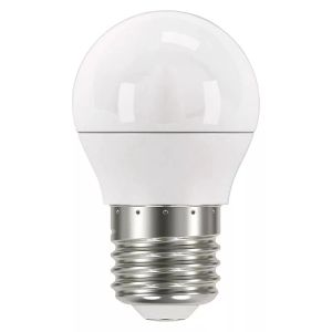 LED žiarovka EMOS Lighting E27, 220-240V, 5W, 470lm, 4000k, neutrálna biela, 30000h, Mini Globe 45x74mm