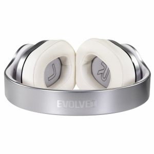 EVOLVEO SupremeSound 8EQ, Bluetooth slúchadlá s reproduktorom a ekvalizérom 2v1, strieborné SD-8EQ-SL
