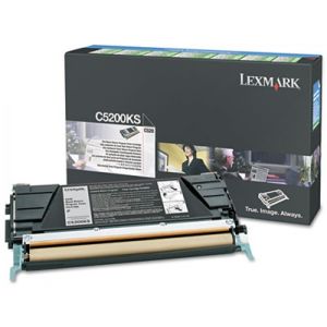 Toner Lexmark C5200KS (C530), čierna (black), originál