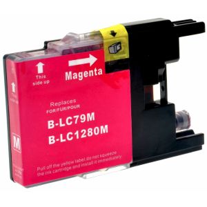 Cartridge Brother LC1280XLM, purpurová (magenta), alternatívny