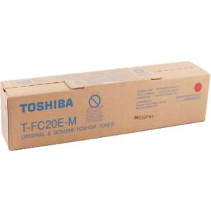 Toner Toshiba T-FC20E-M, purpurová (magenta), originál