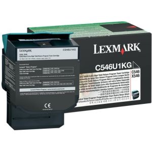 Toner Lexmark C546U1KG (X546, C546), čierna (black), originál