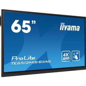 65" iiyama TE6512MIS-B3AG: IPS, 4K, 40P, USB-C TE6512MIS-B3AG