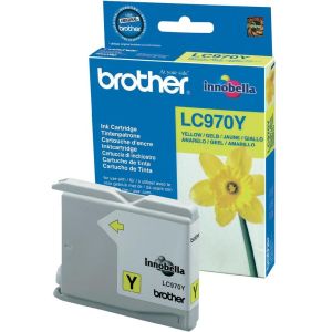 Cartridge Brother LC970Y, žltá (yellow), originál