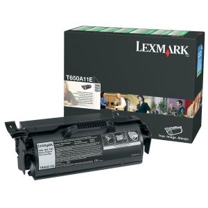 Toner Lexmark T650A11E (T650, T652, T654), čierna (black), originál