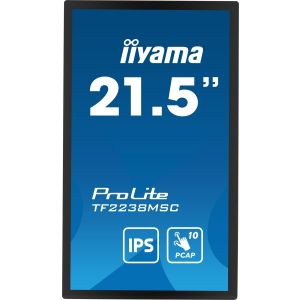 22" iiyama TF2238MSC-B1: PCAP, IPS, FHD, HDMI, DP TF2238MSC-B1